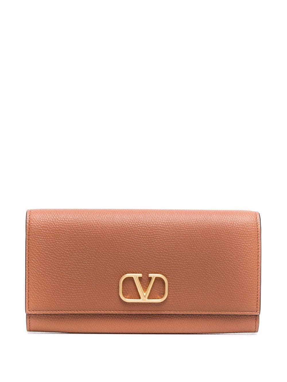 VLOGO pebbled wallet - 1