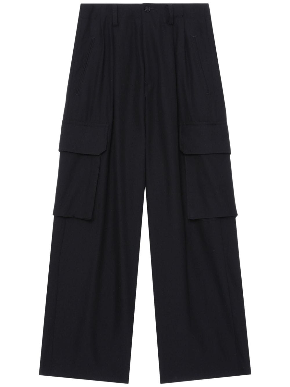 cropped cargo trousers - 2