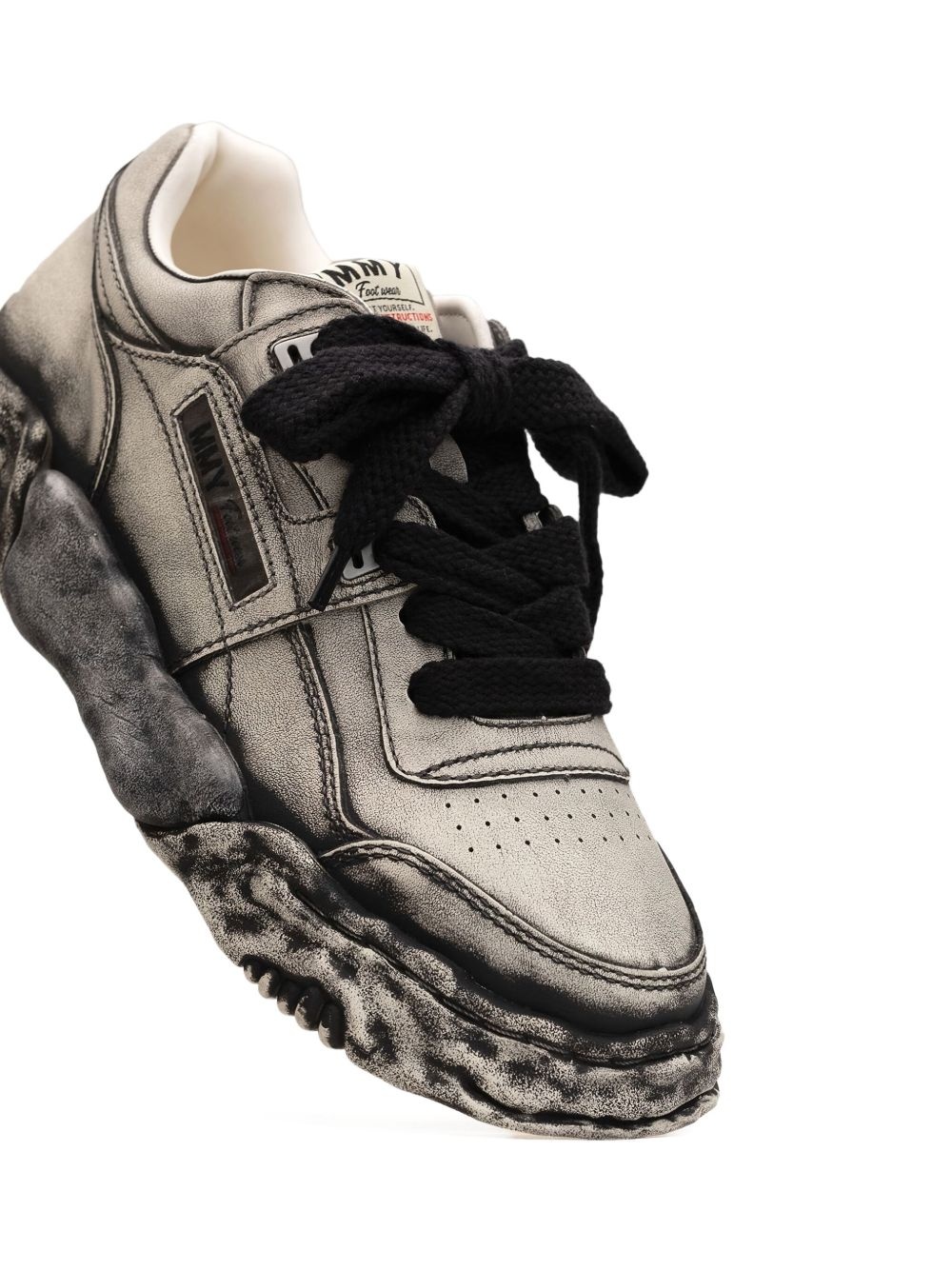 leather sneakers - 6