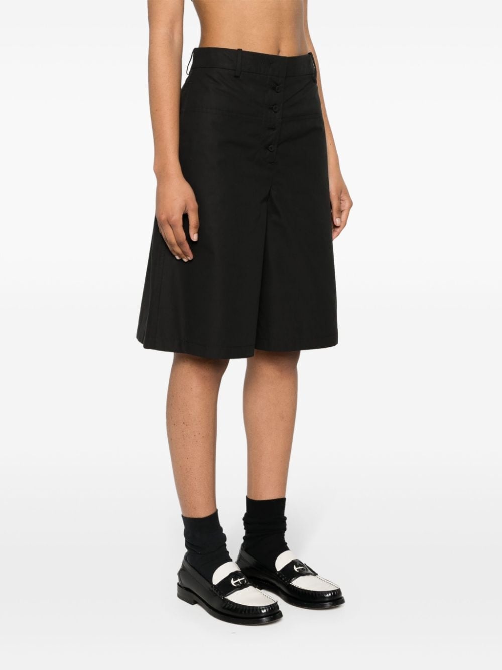 tailored cotton shorts - 3