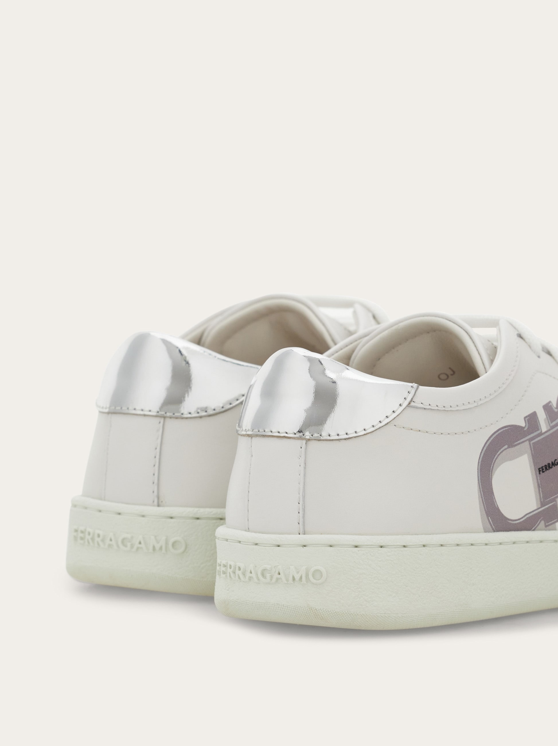 FERRAGAMO Double Gancini sneaker | REVERSIBLE