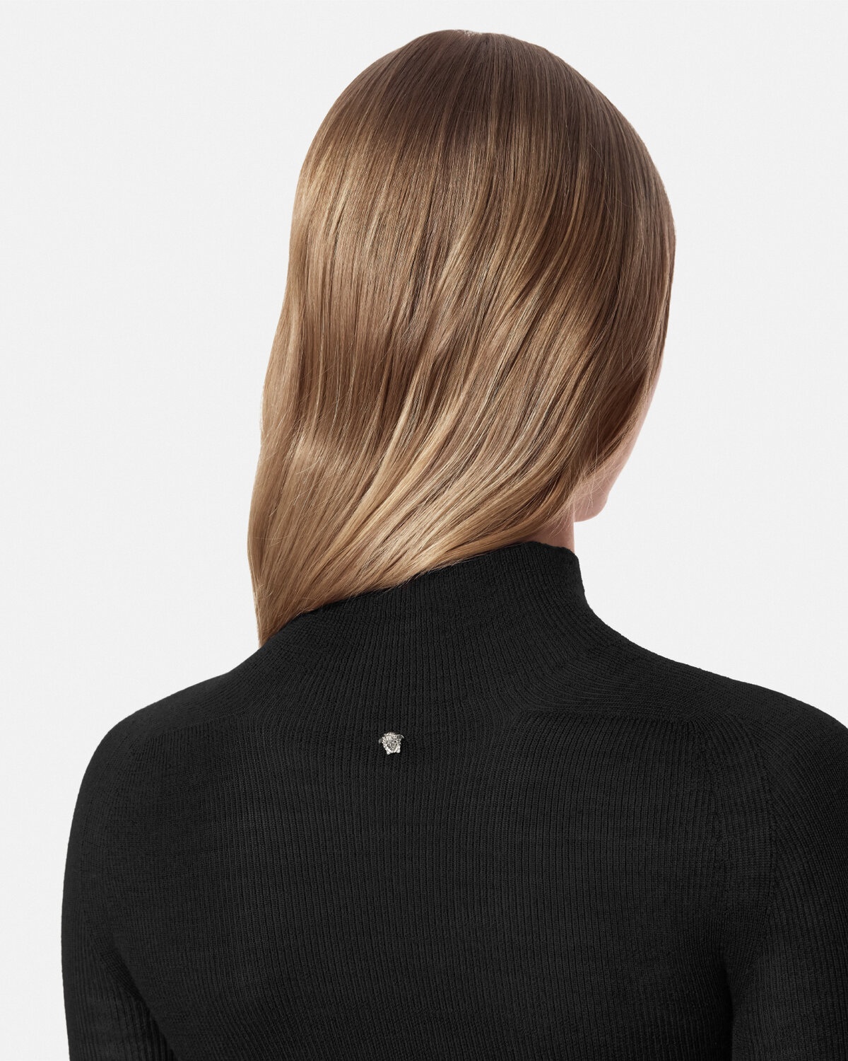 Merino Wool Fitted Ribbed Knit Top - 3