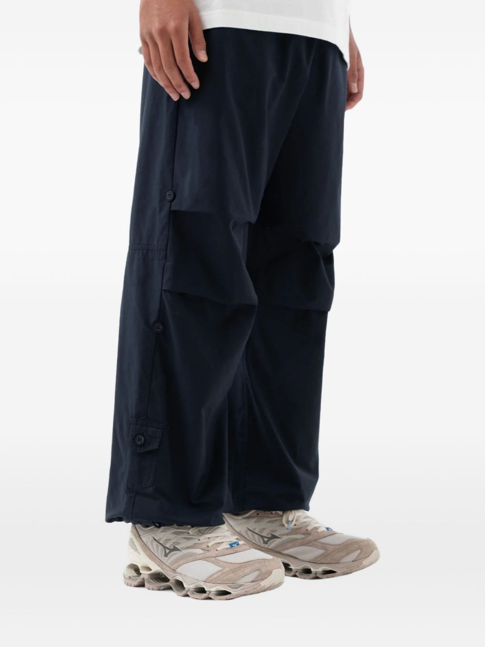 5304 button-fastening trousers - 3