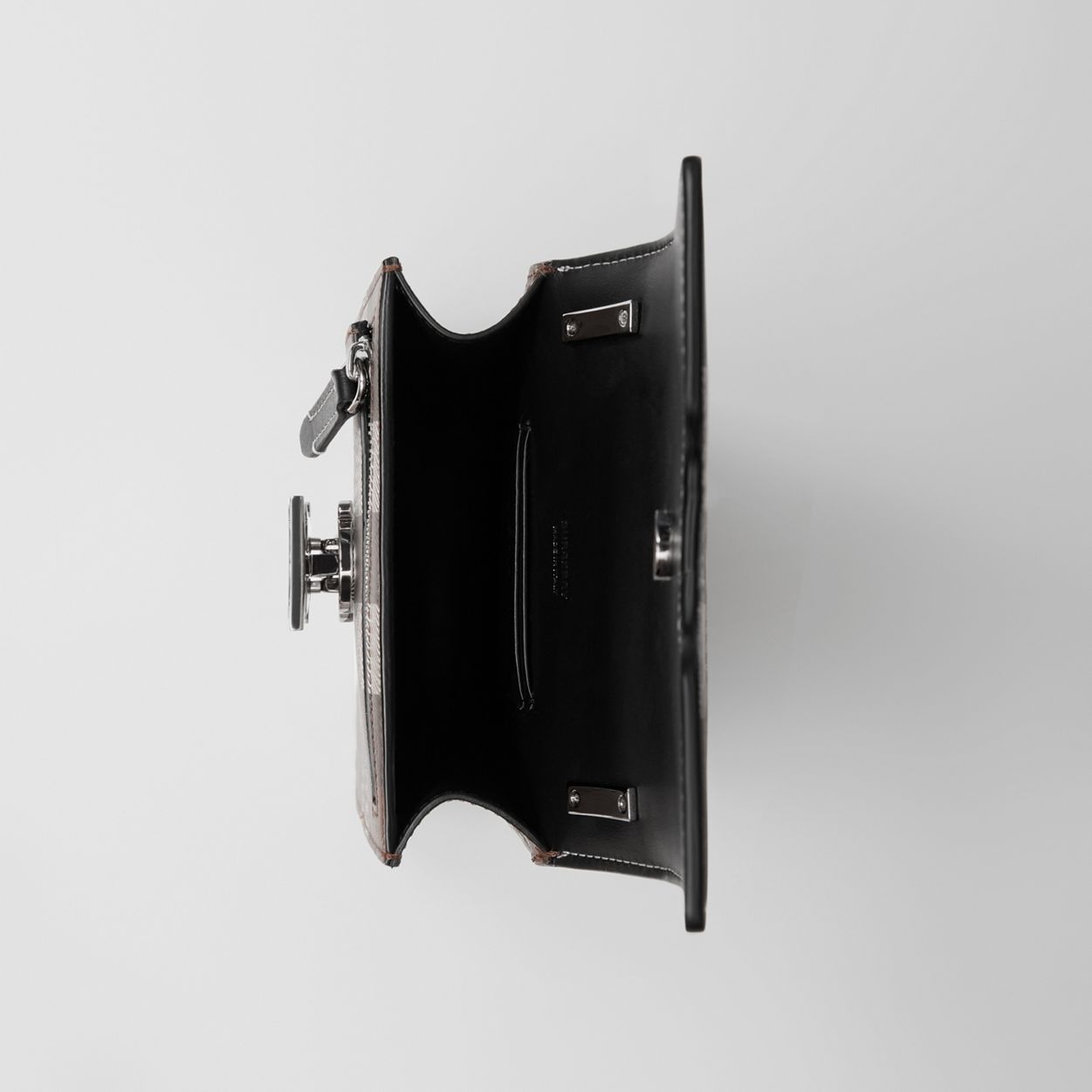 Check Print Leather Robin Bag - 5