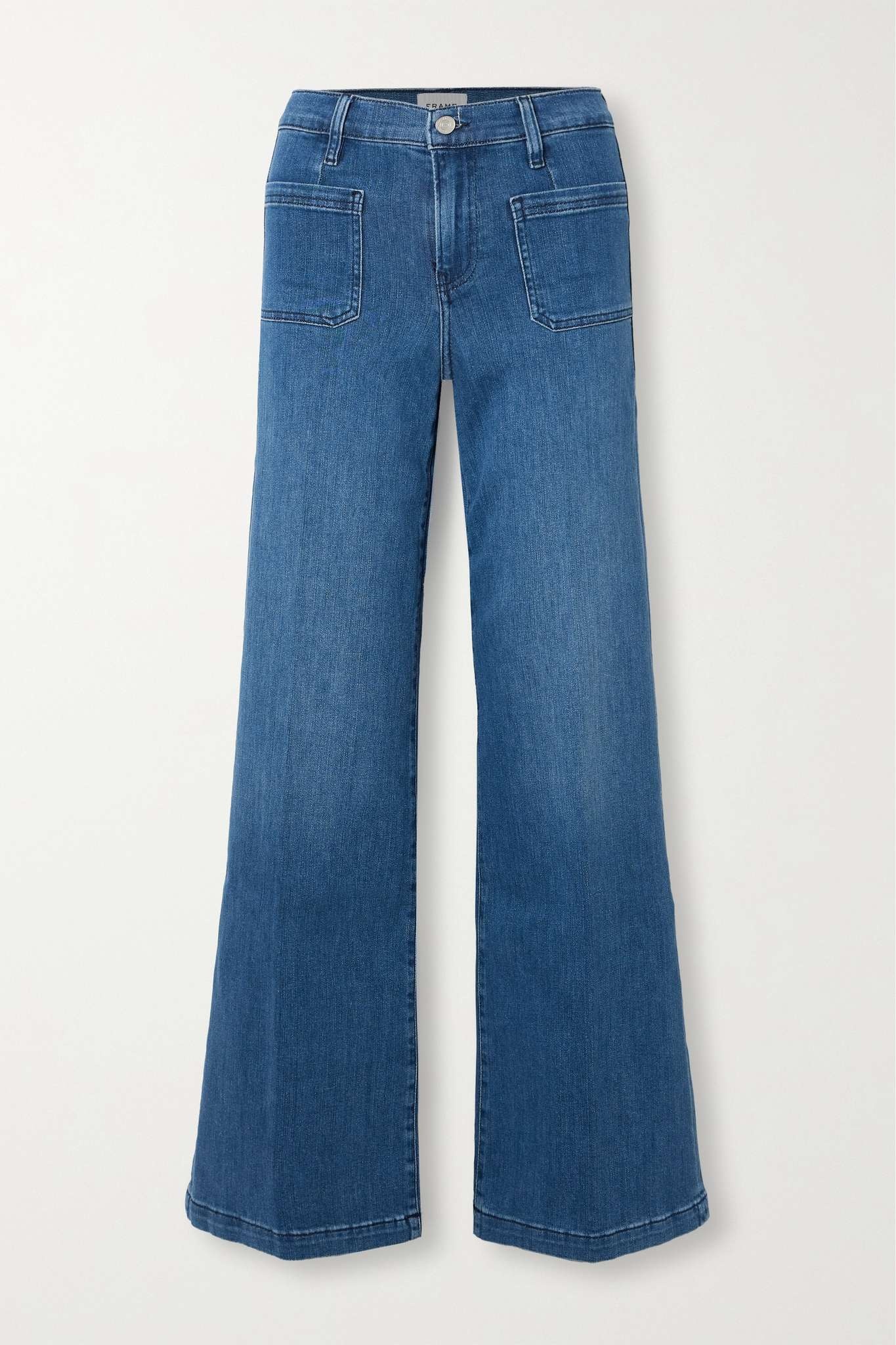 Le Bardot high-rise wide-leg jeans - 1