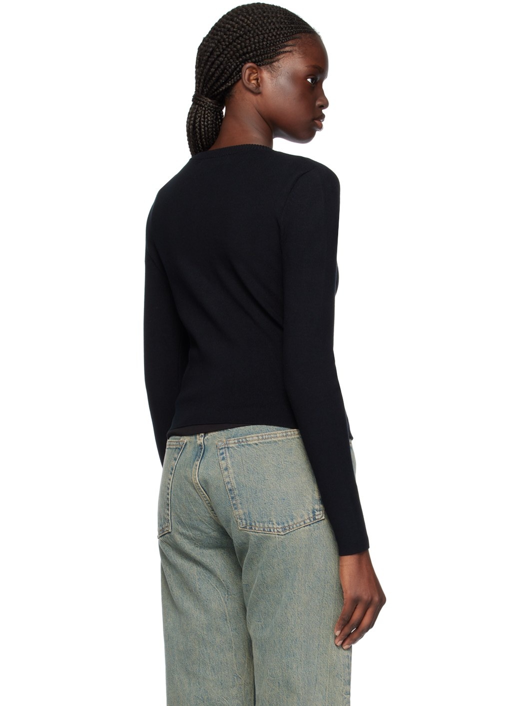 Black Core Cardigan - 3