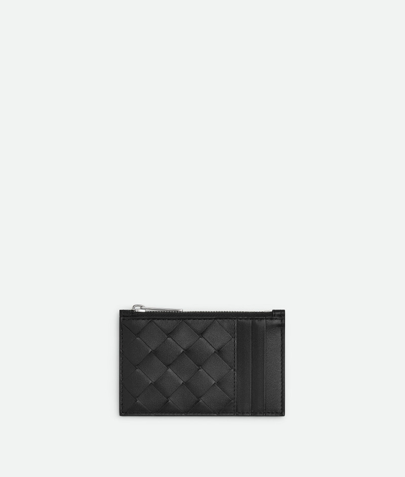 Intrecciato Zipped Card Case - 1
