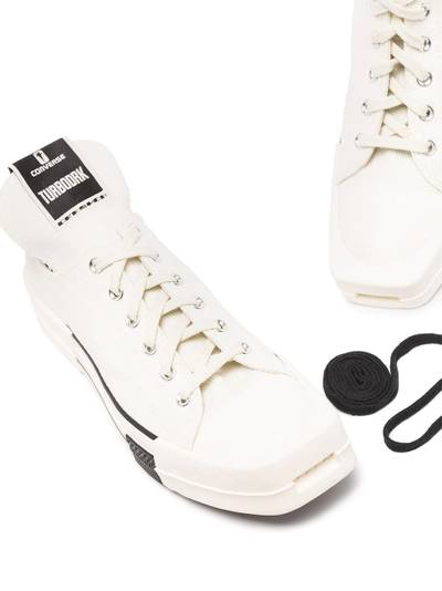 Rick Owens DRKSHDW x DRKSHDW TURBODRK Chuck 70 sneakers outlook