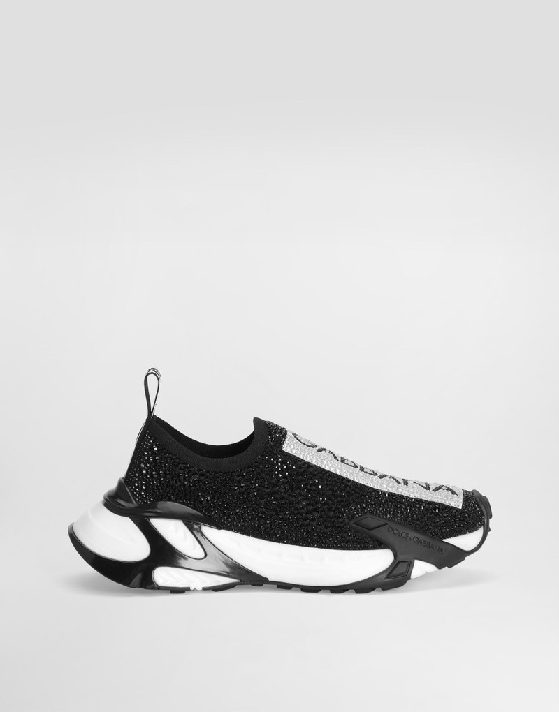 Fast sneakers with fusible rhinestones 1