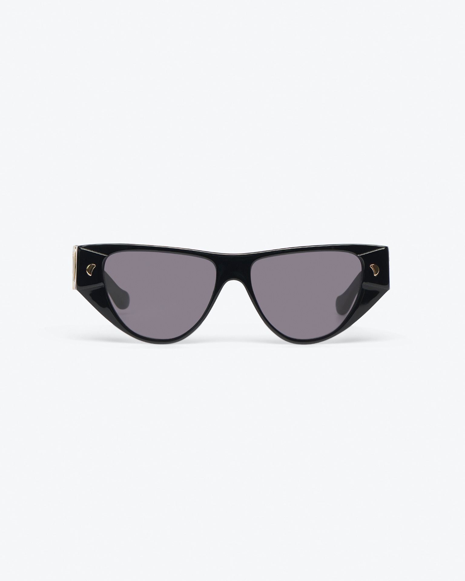 EMME - Bio-plastic cat-eye sunglasses - Black - 1