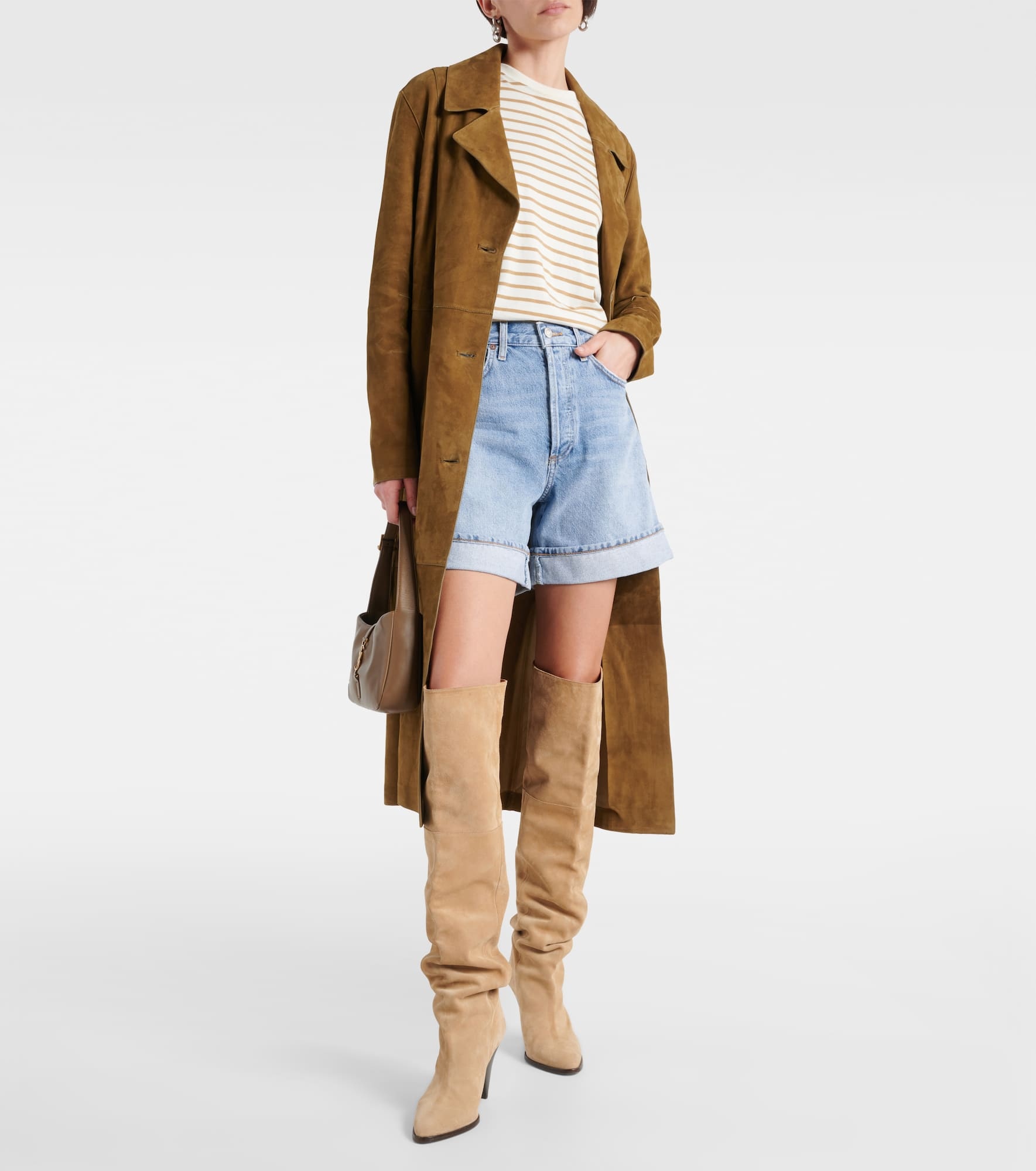 Dame high-rise denim shorts - 2