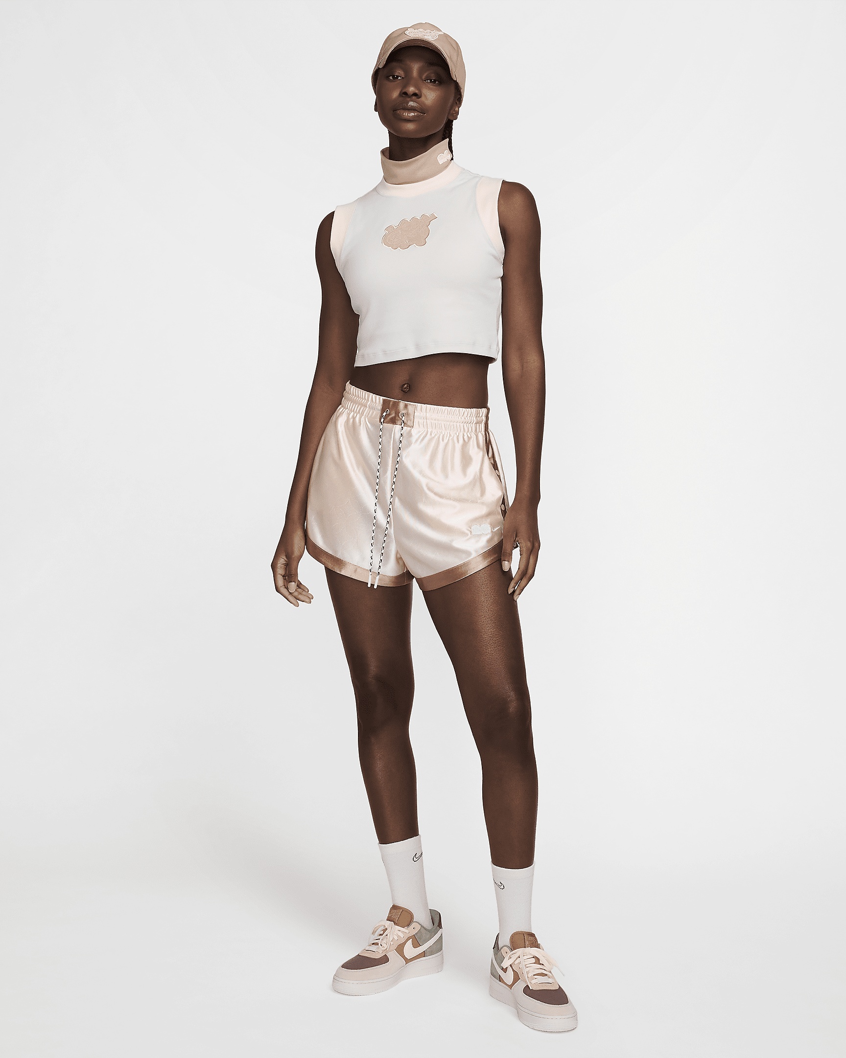 Nike Women's Naomi Osaka High-Waisted Breakaway Shorts - 6