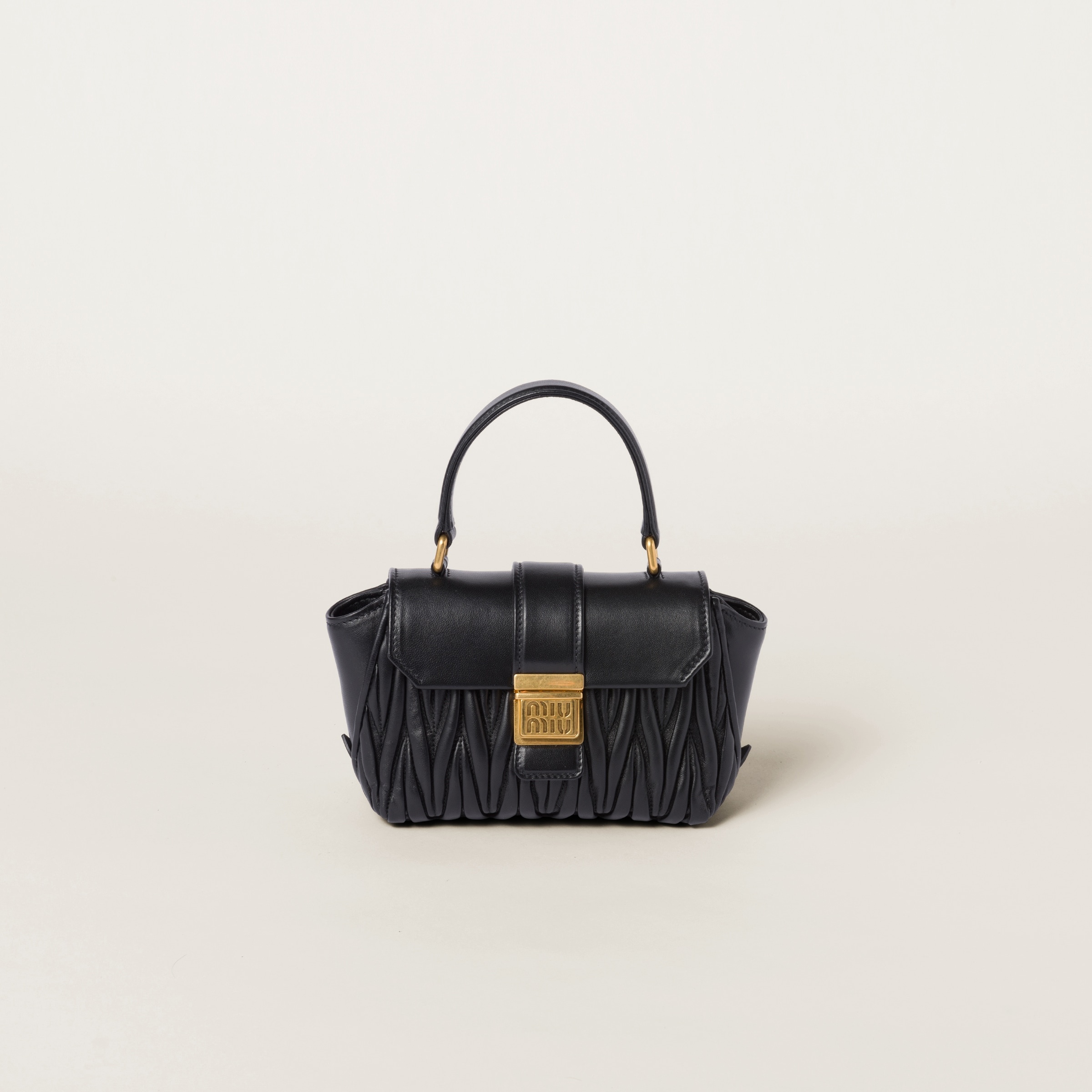 Matelassé nappa leather mini-bag - 1