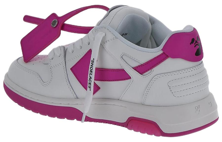 (WMNS) Off-White Out Of Office Calf Leather 'White Purple' OWIA259F22LEA0010132 - 3