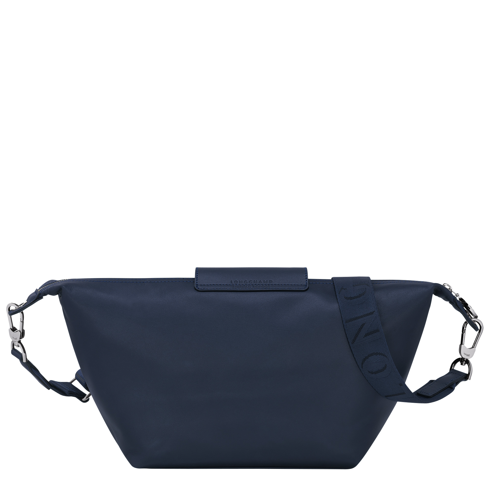 Le Pliage Xtra S Hobo bag Navy - Leather - 4