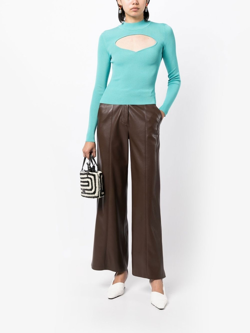 STAUD Cara cut-out detail top outlook