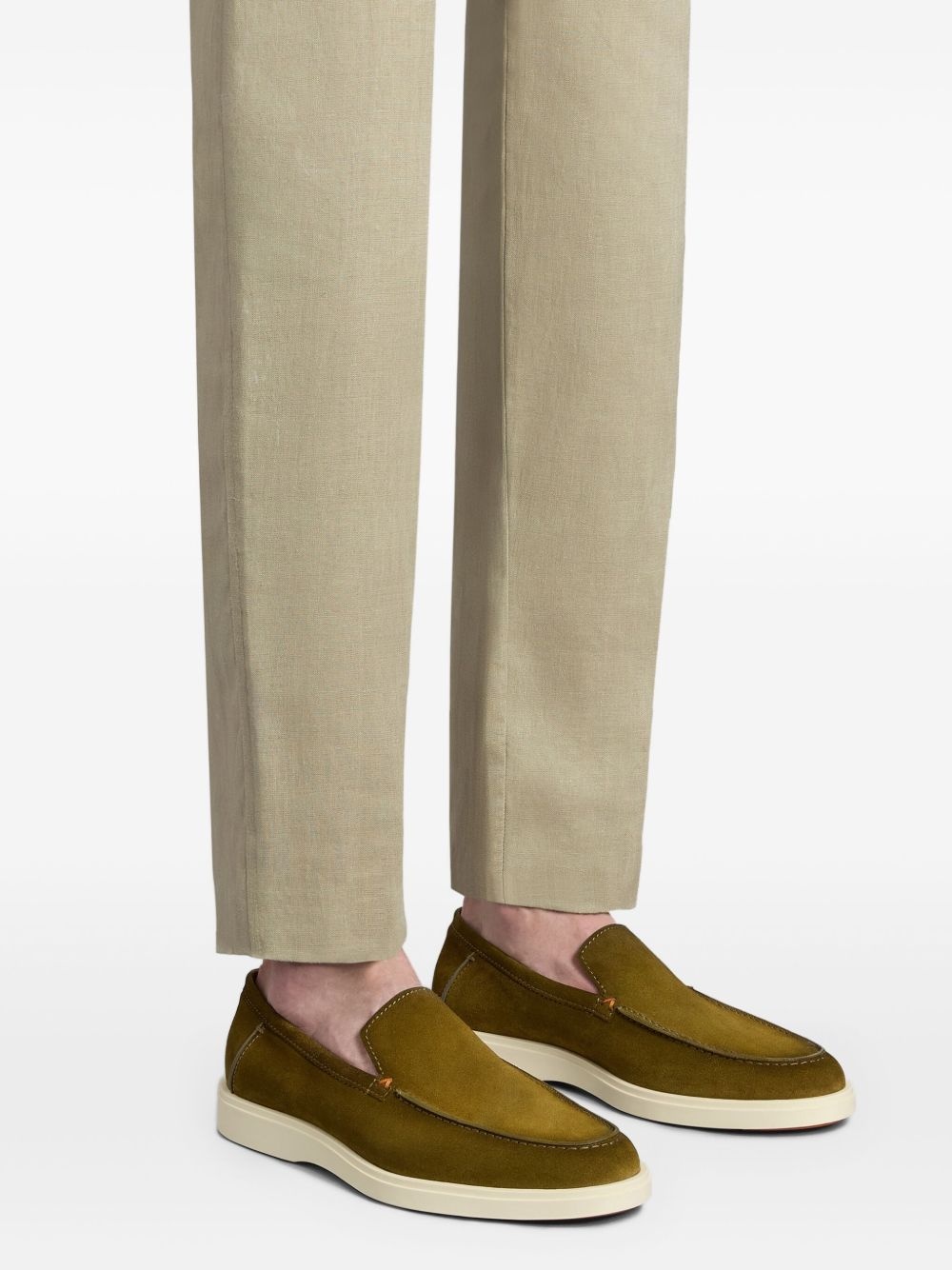 suede loafers - 6