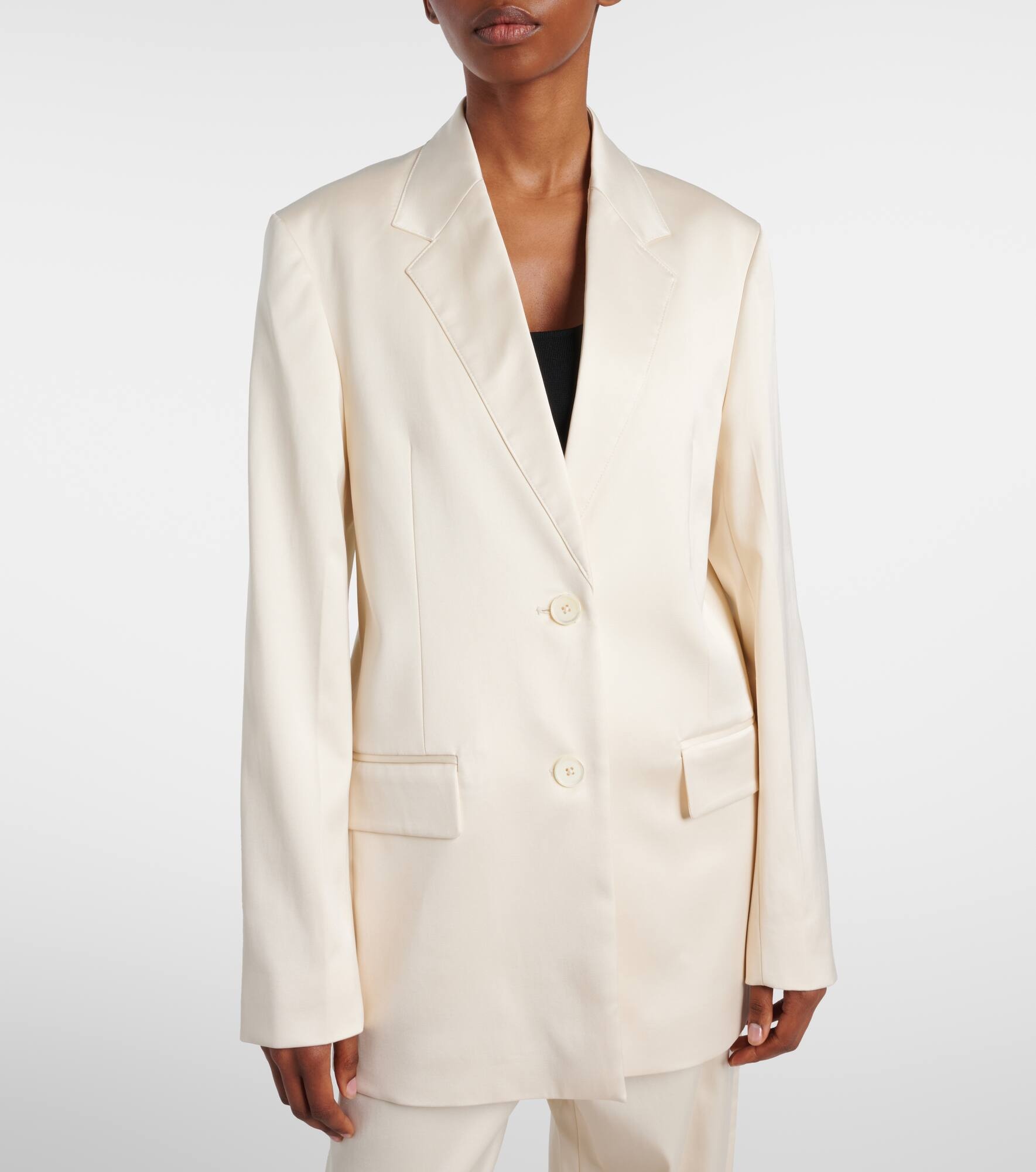 Satin blazer - 7