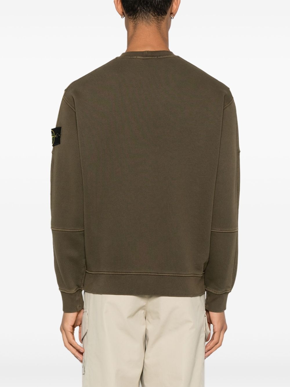 Compass-badge sweatshirt - 4