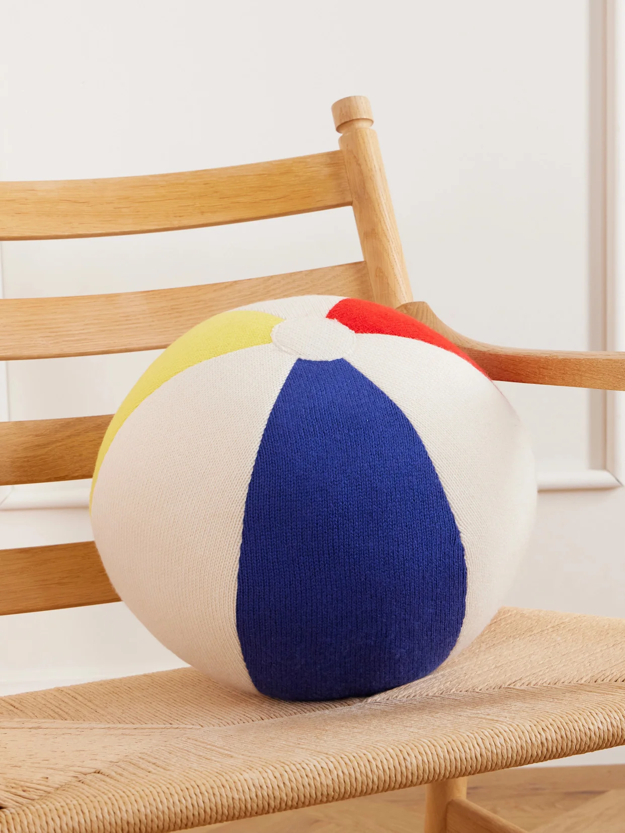 Beachball Patchwork-cashmere Plushie - 1