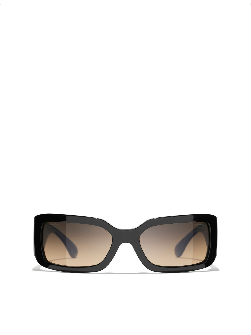 CH5526 Rectangle-Frame Acetate Sunglasses - 1