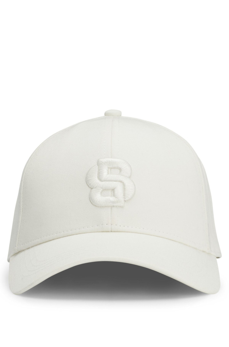 BOSS COTTON-TWILL CAP WITH EMBROIDERED DOUBLE B MONOGRAM outlook