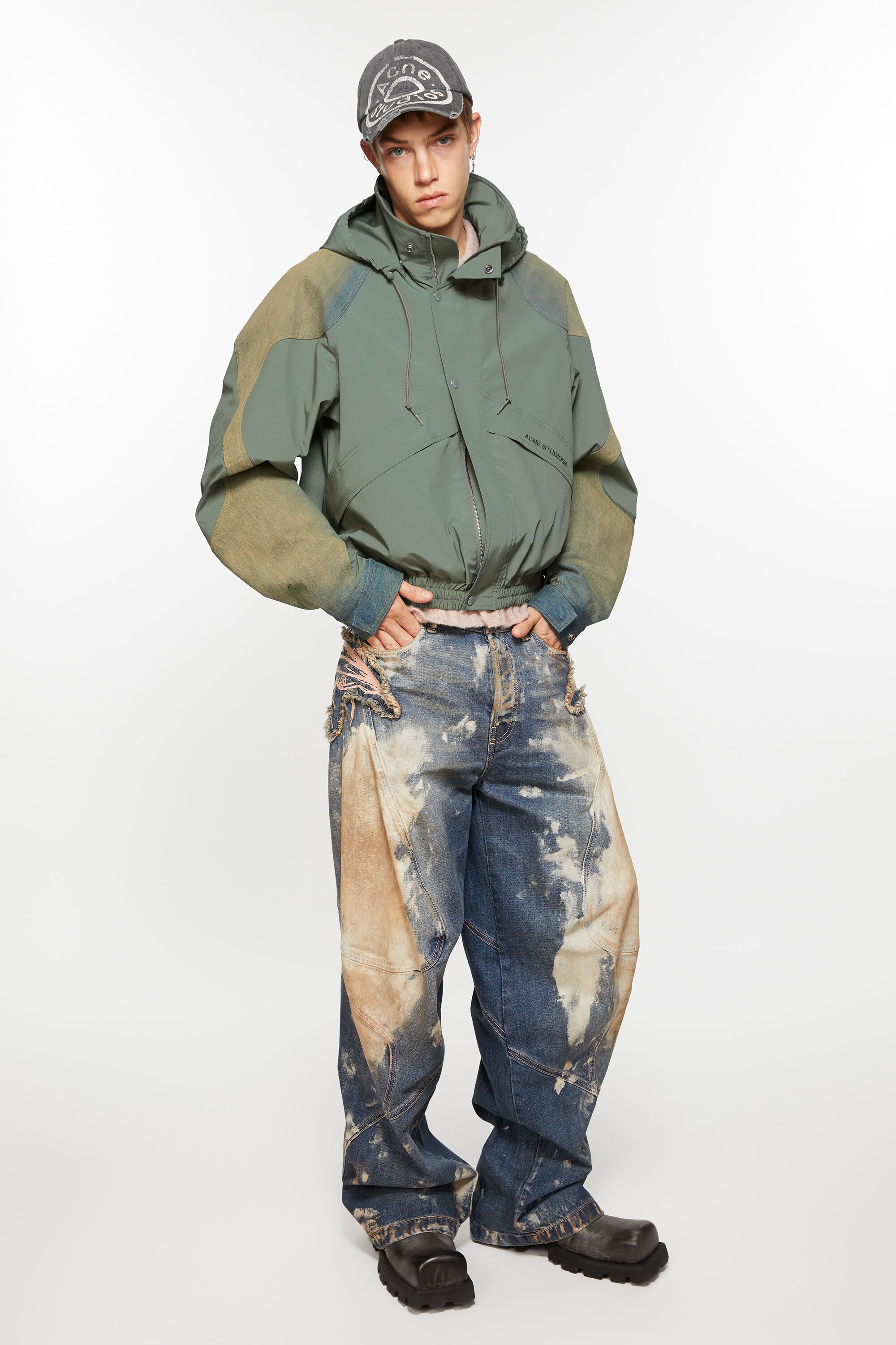 Windbreaker jacket - Olive green - 5