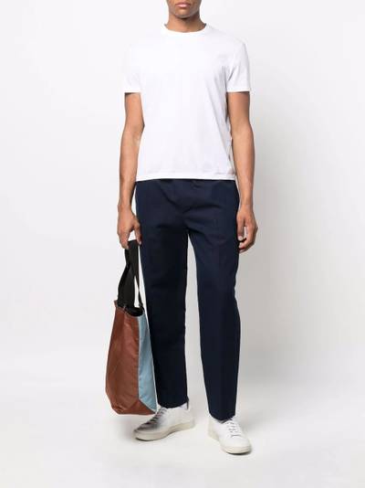 A.P.C. elasticated straight-leg trousers outlook