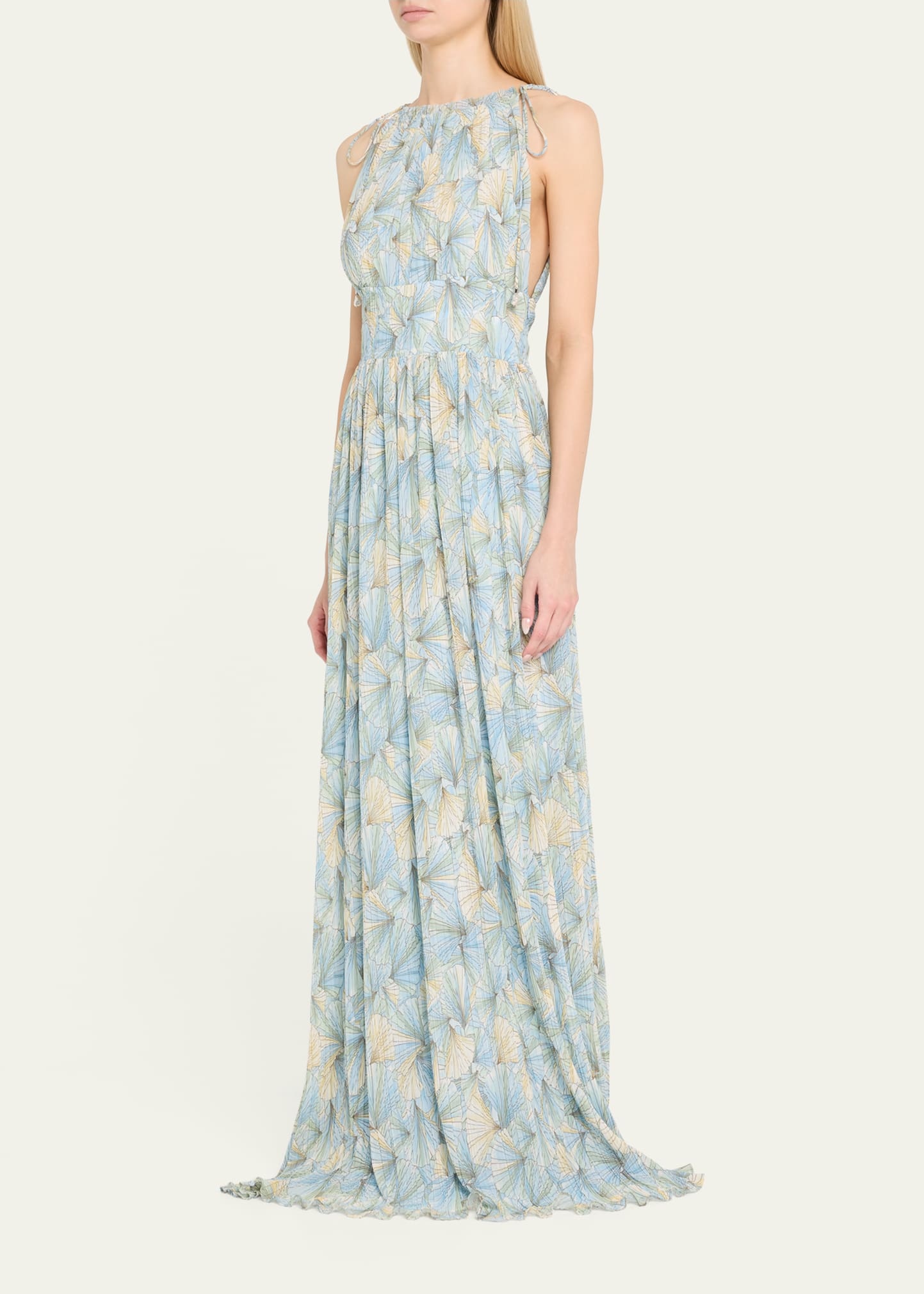 Yardley High-Neck Maxi Dress - 4