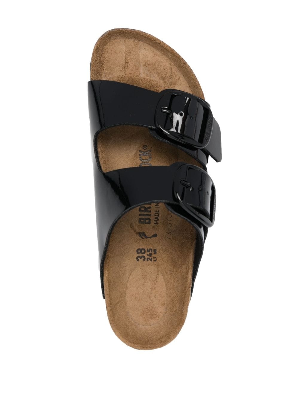 Arizona Big Buckle patent sandals - 4
