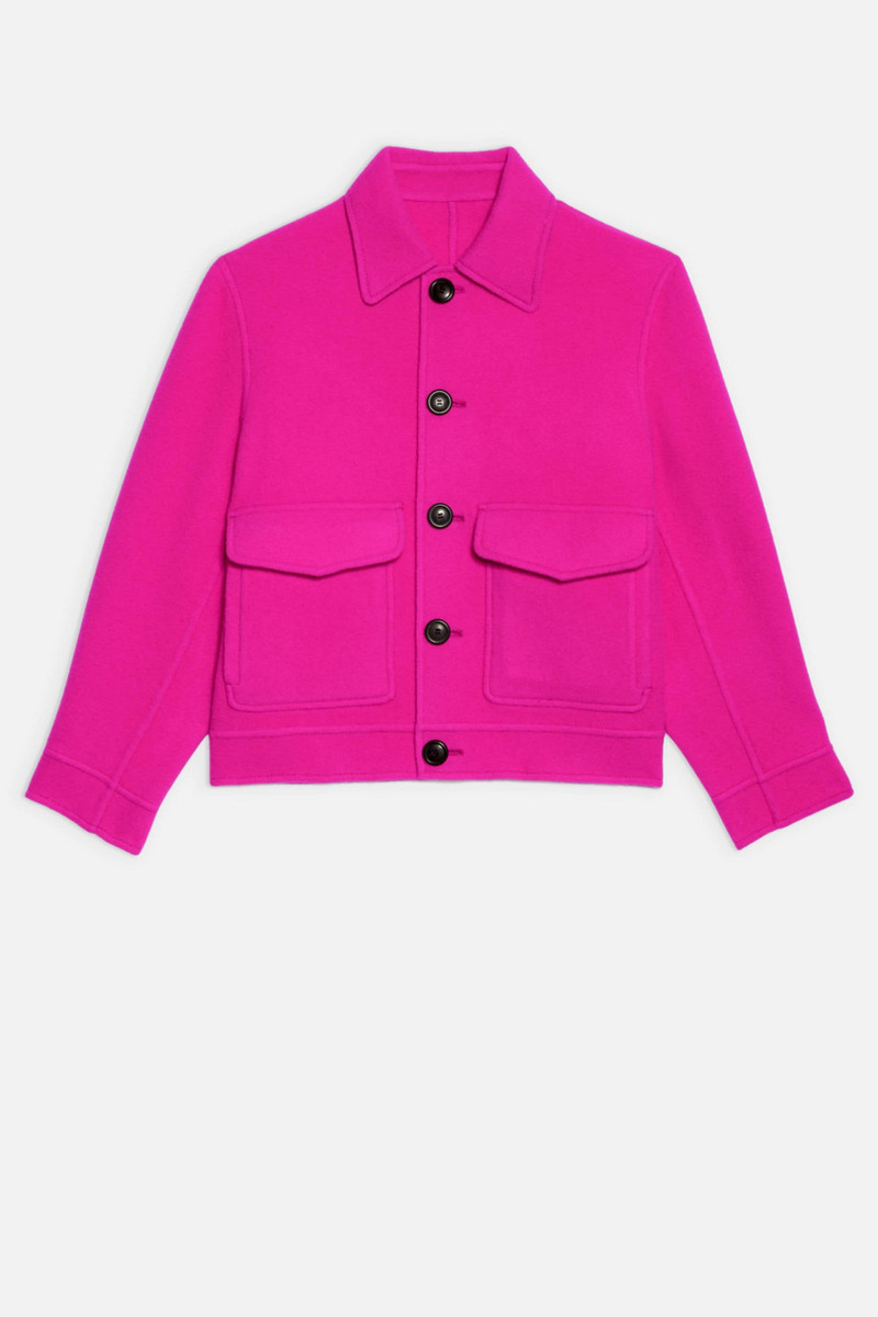 Boxy Fit Double Face Coat 1