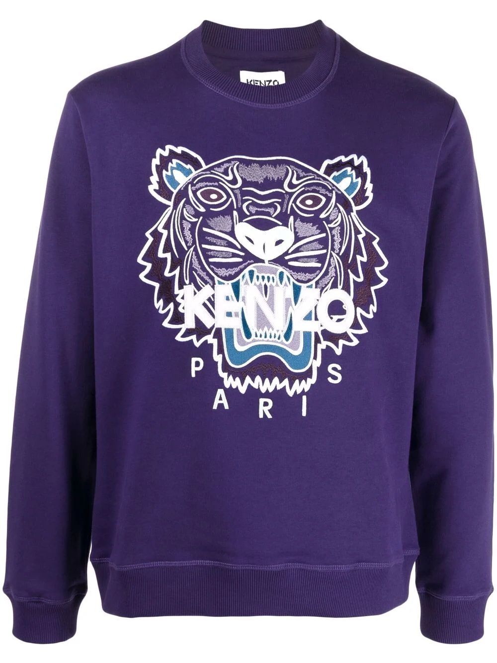 tiger head logo sweatshirt - 1