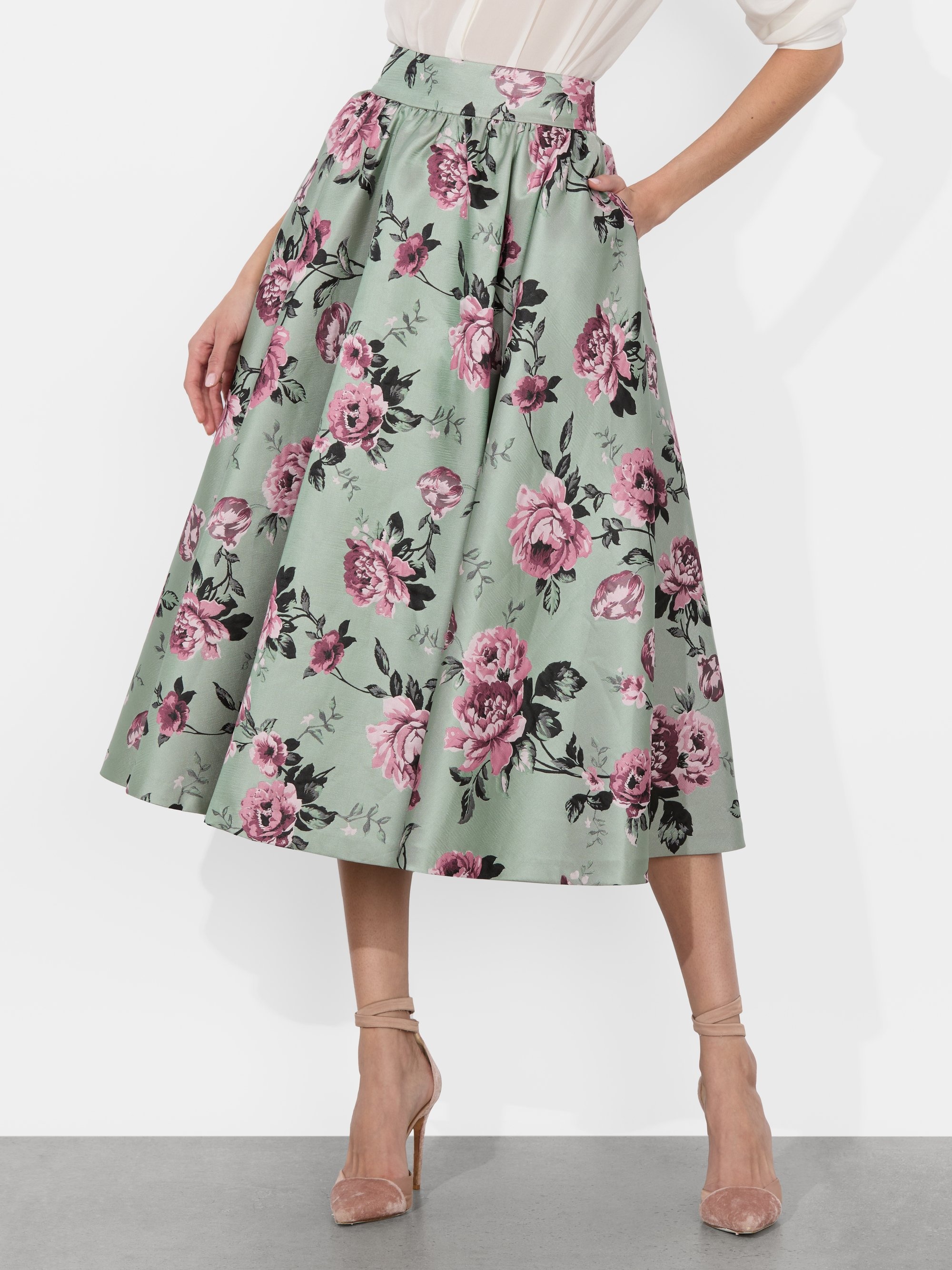 NILDA VOLUMINOUS SKIRT - 2