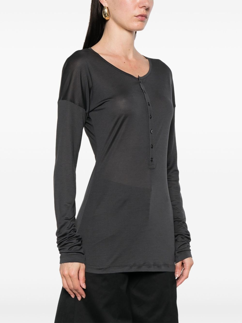 silk T-shirt - 3
