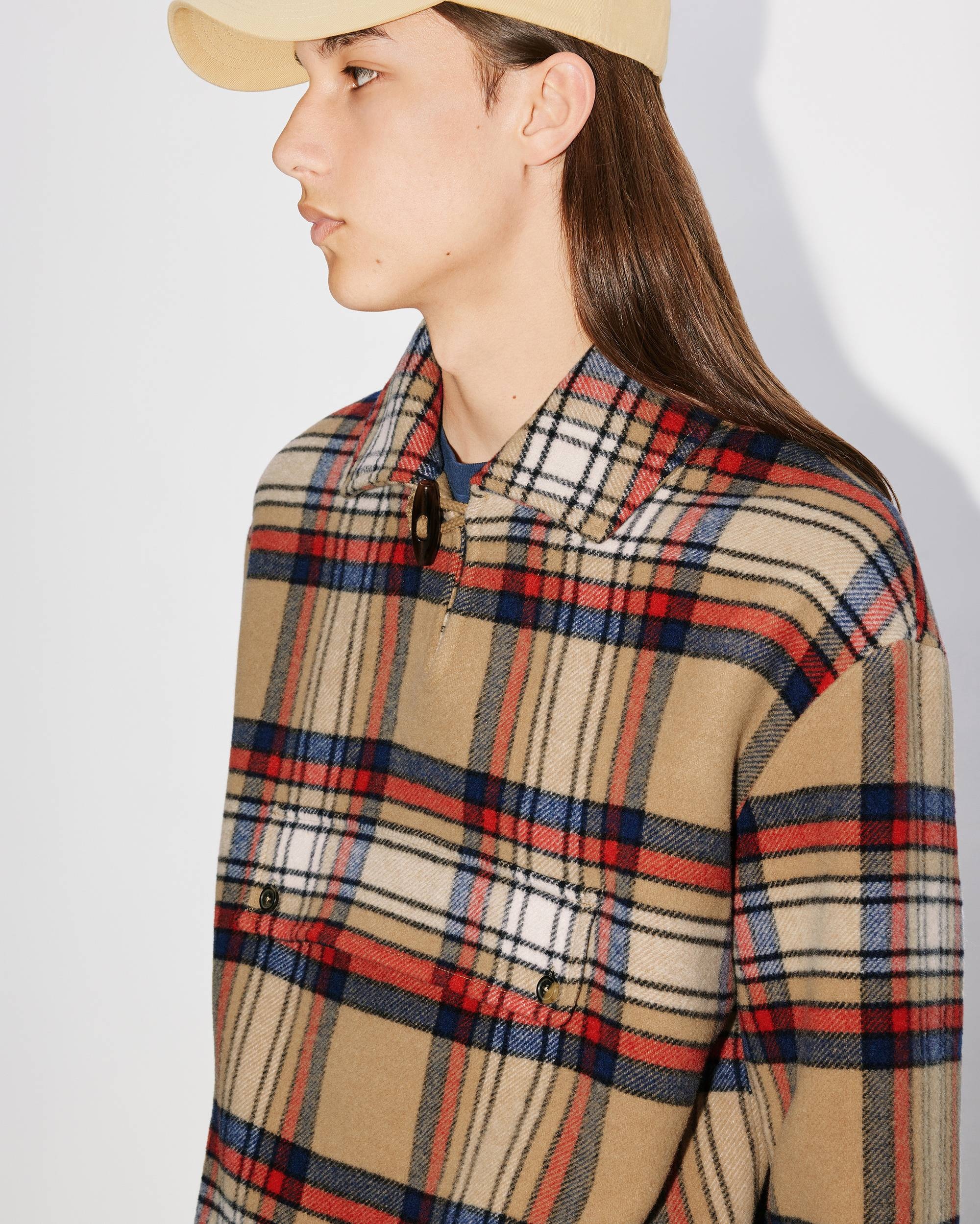 Checked wool shirt - 6