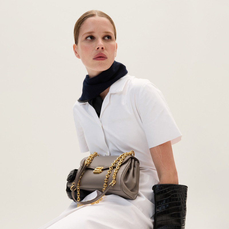 Miu Miu Leather shoulder bag outlook