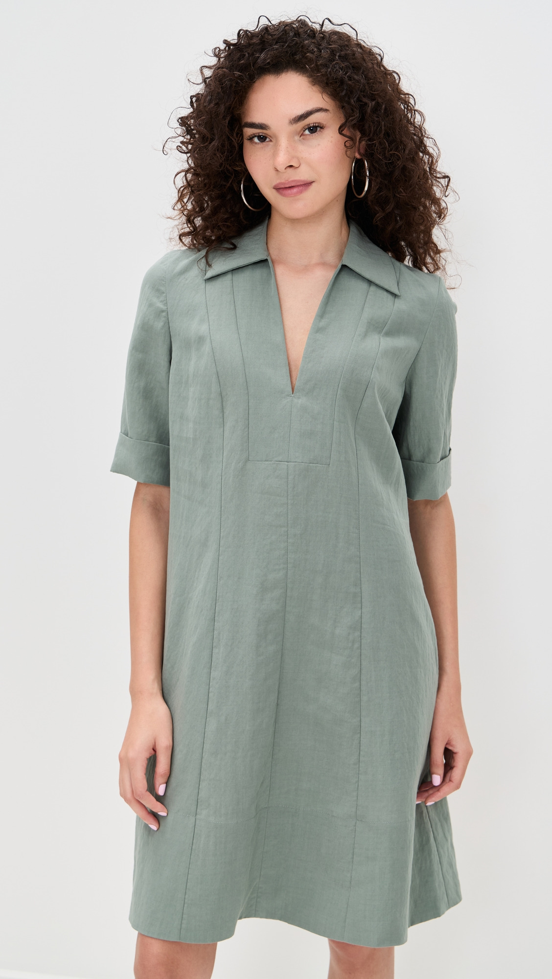 A-Line Short Dress - 6