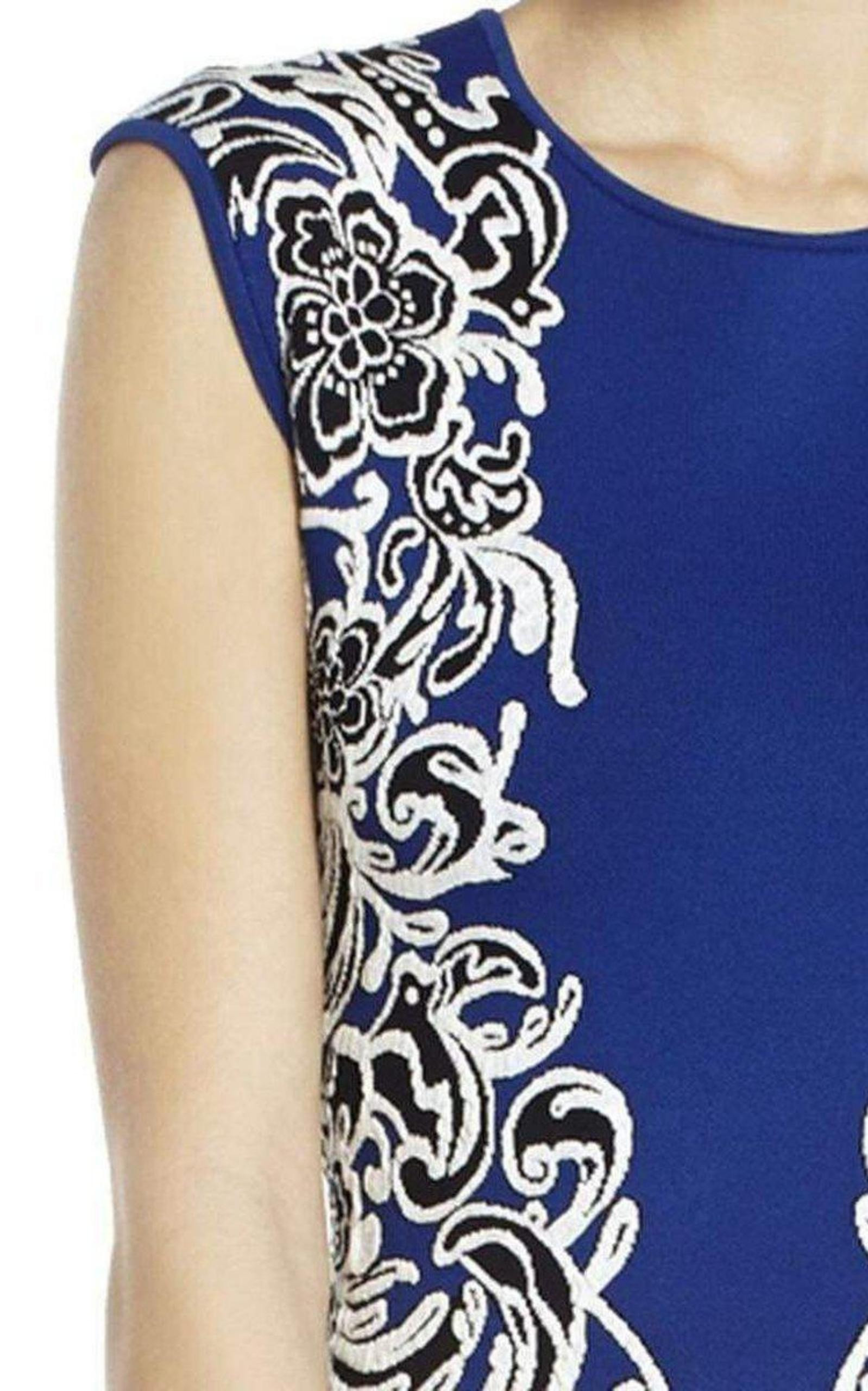 BCBGMAXAZRIA - Ellena Jacquard Lace Dress - 3