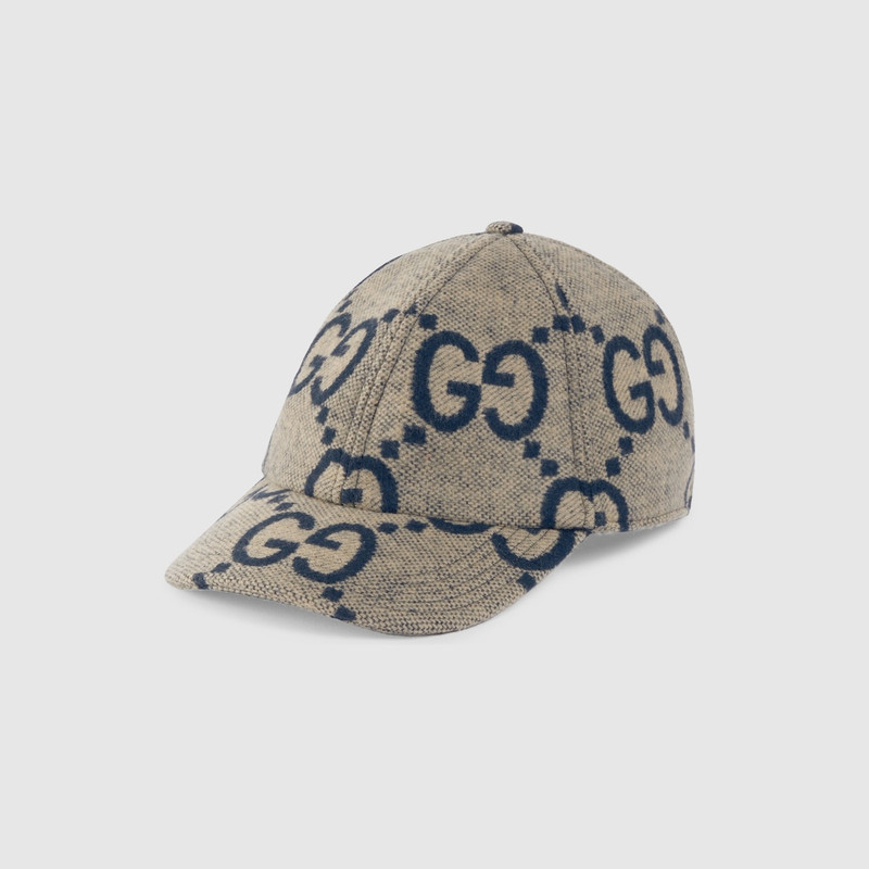 Jumbo GG wool baseball hat 1