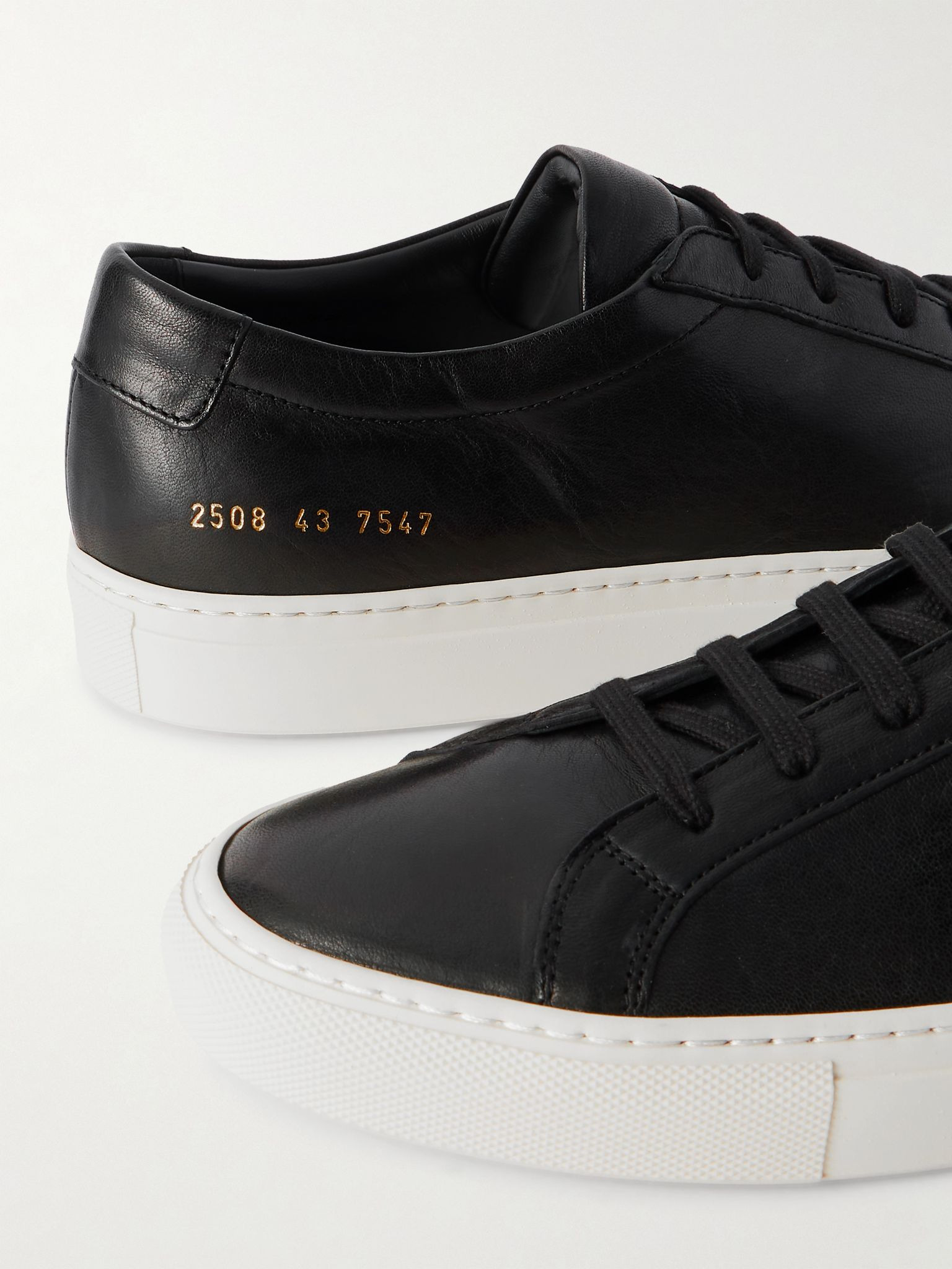 Original Achilles Leather Sneakers Black - 5
