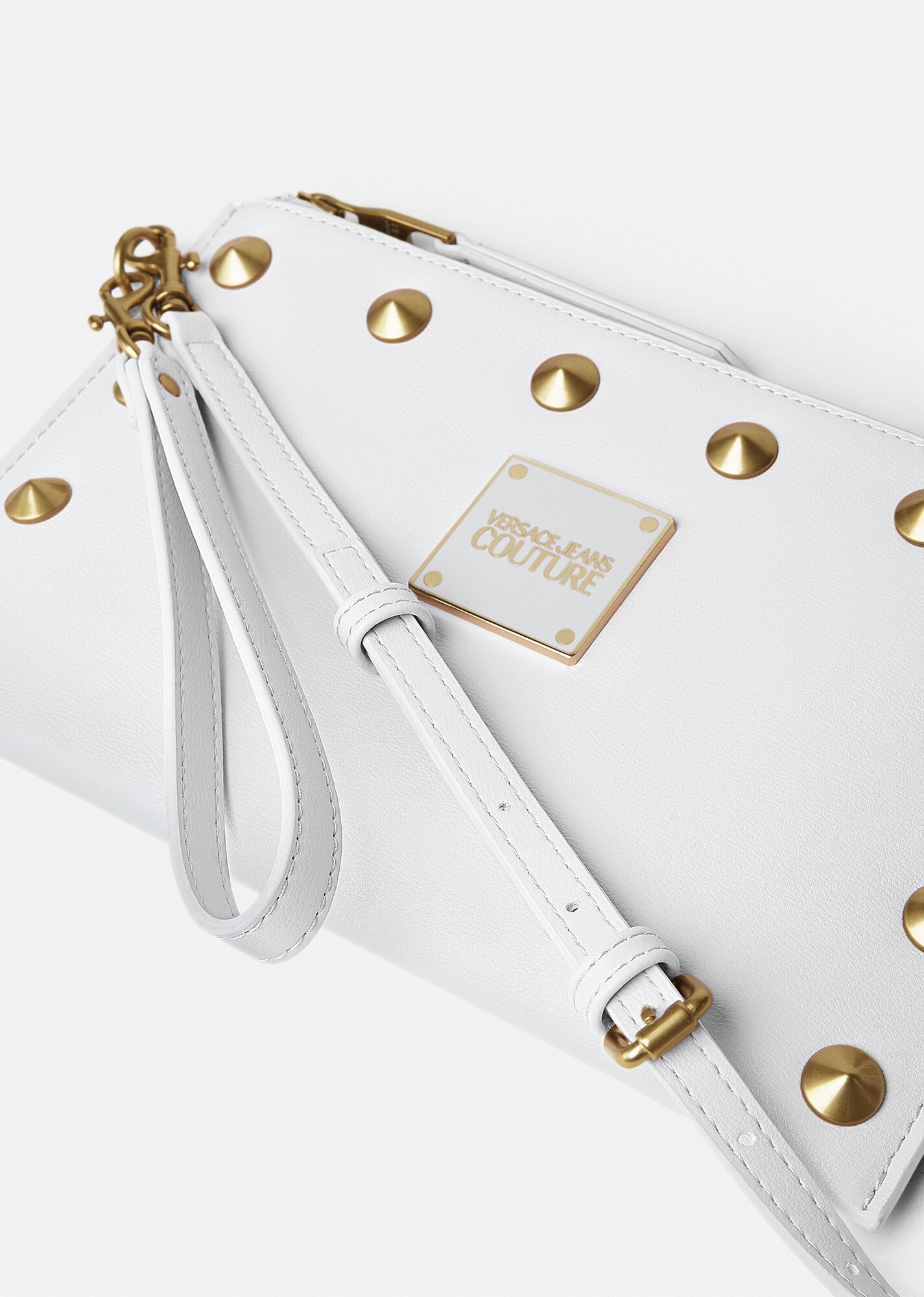 Studded Logo Wristlet - 4