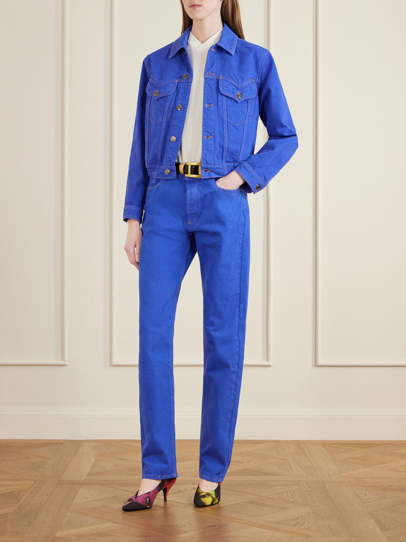 VERSACE Cotton Trucker Jacket outlook