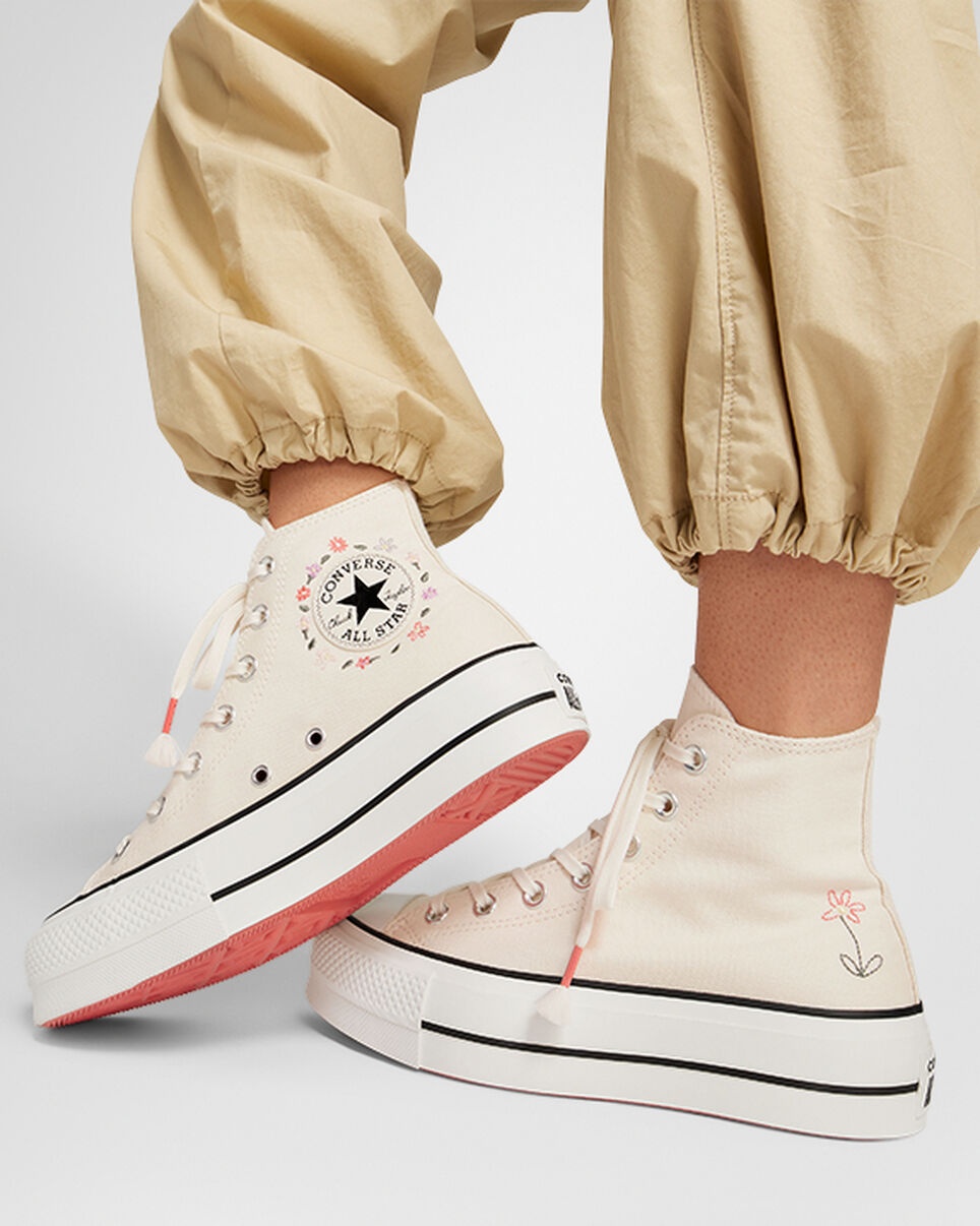 Chuck Taylor All Star Lift Platform Little Flowers - 4