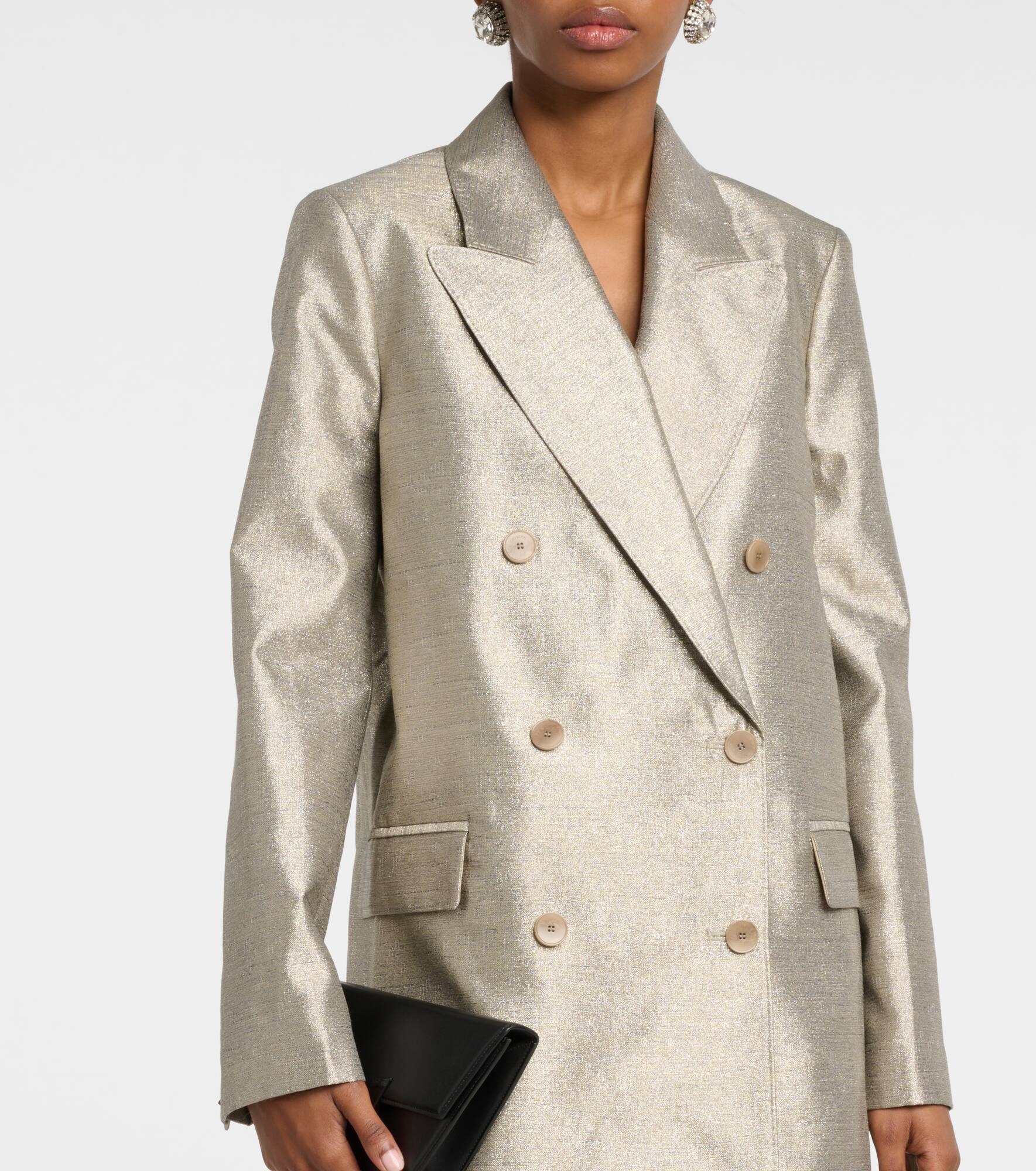 Chapone metallic oversized blazer - 6