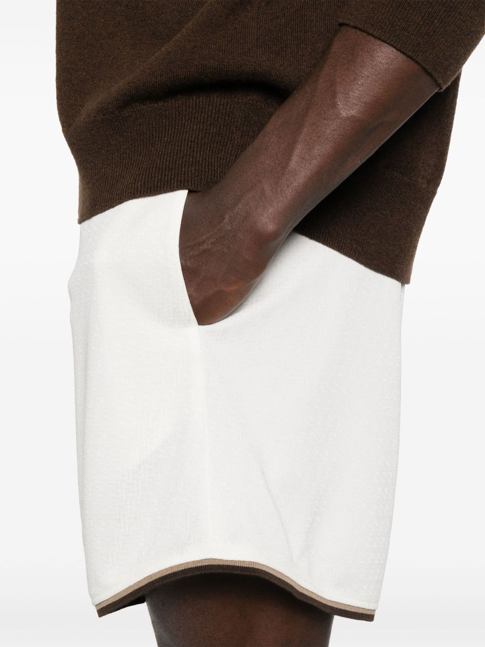 FF-jacquard track shorts - 5