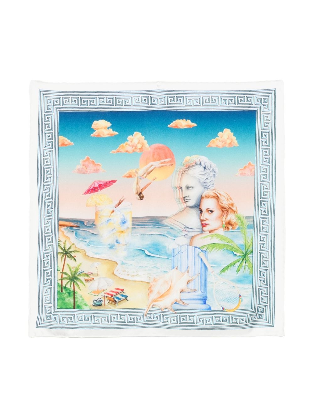 small silk scarf - 1