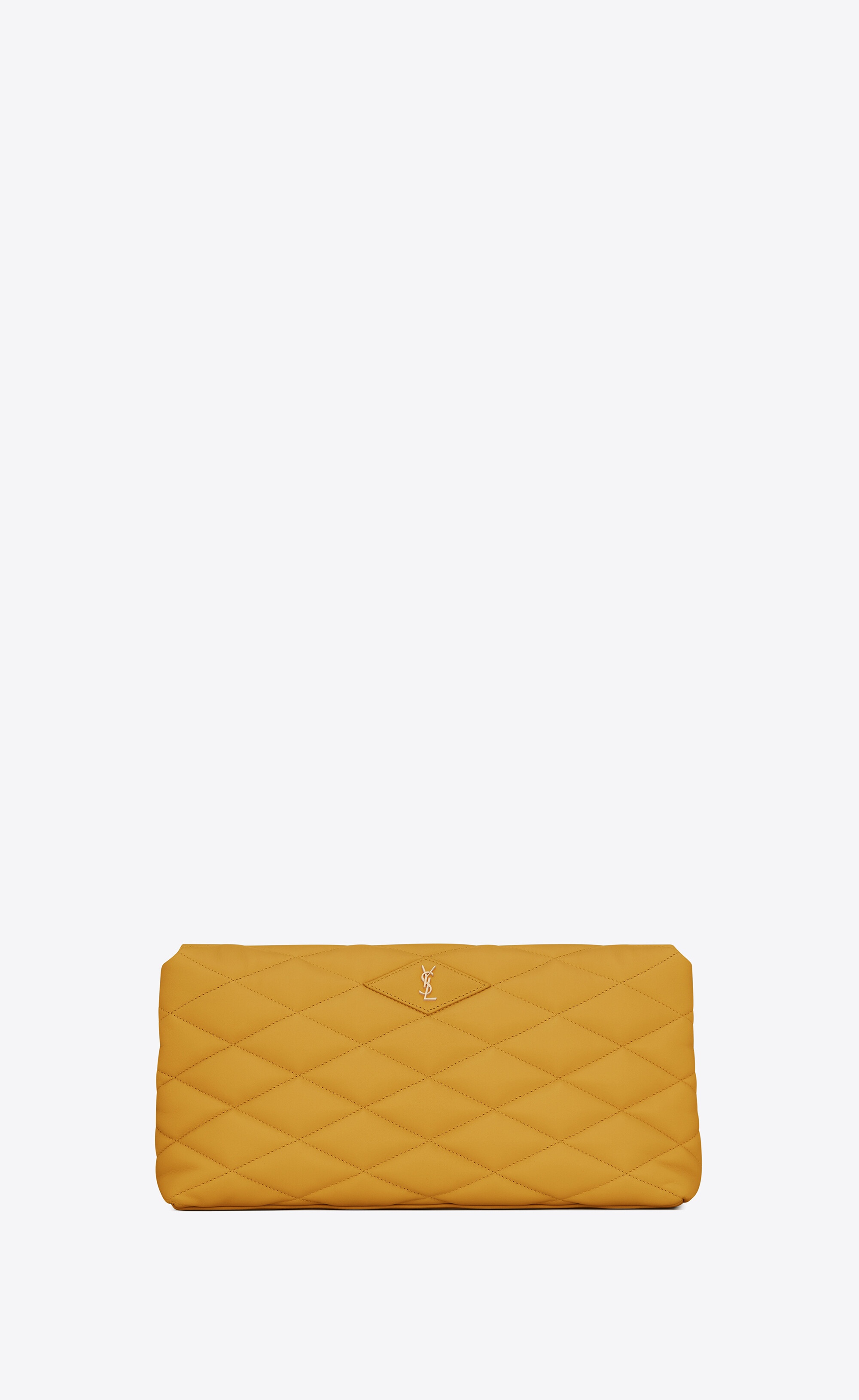 sade puffer envelope clutch in lambskin - 1