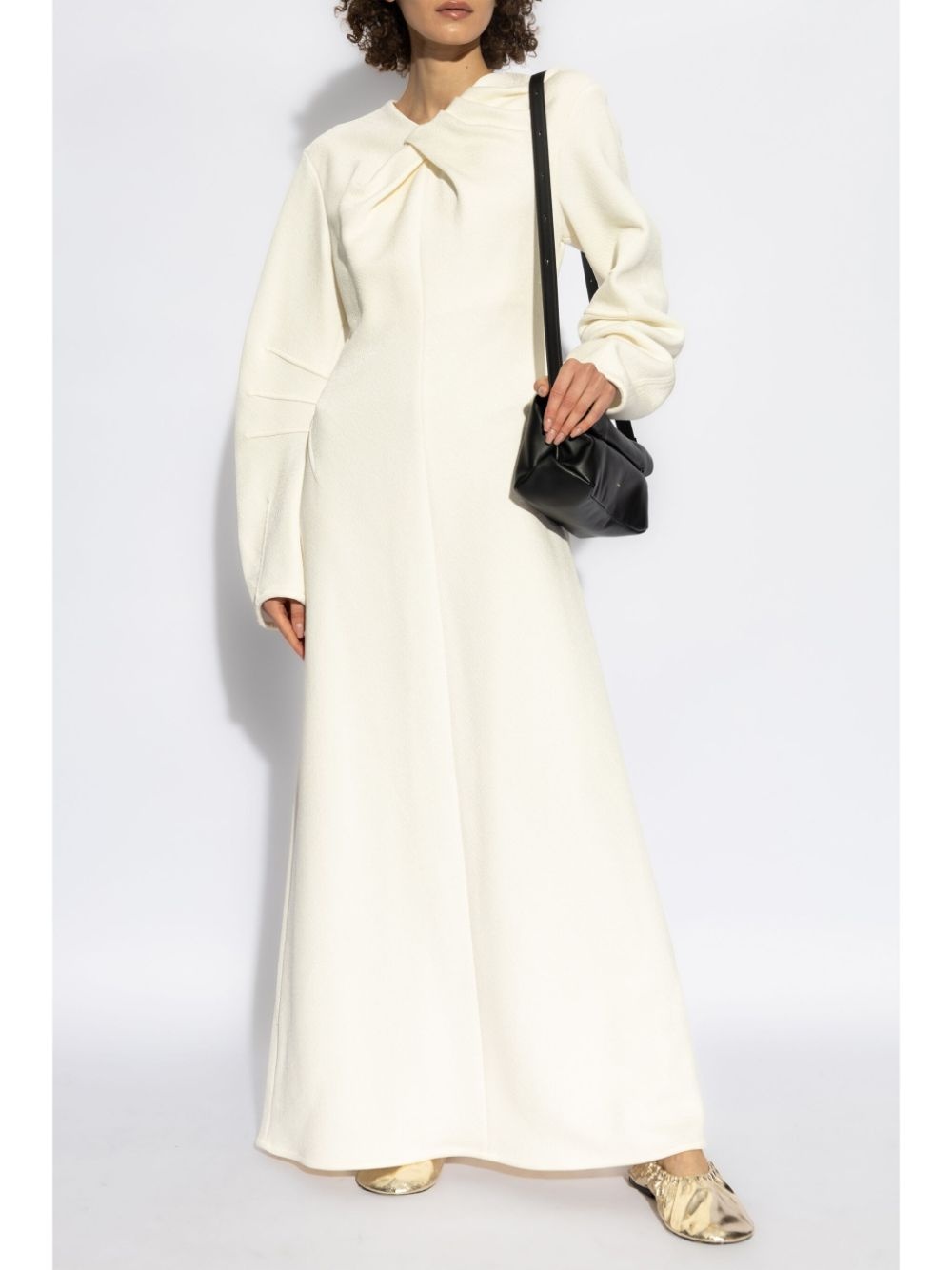 knot-detail maxi dress - 2