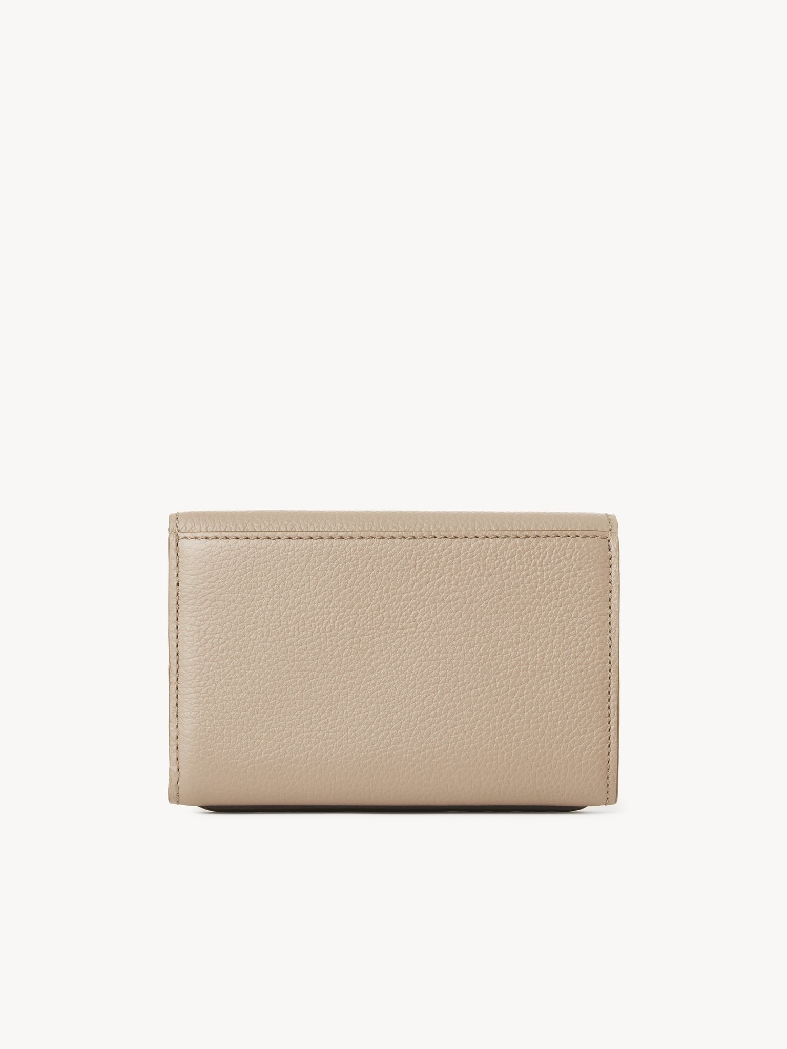 MARCIE COMPACT WALLET IN GRAINED LEATHER - 2