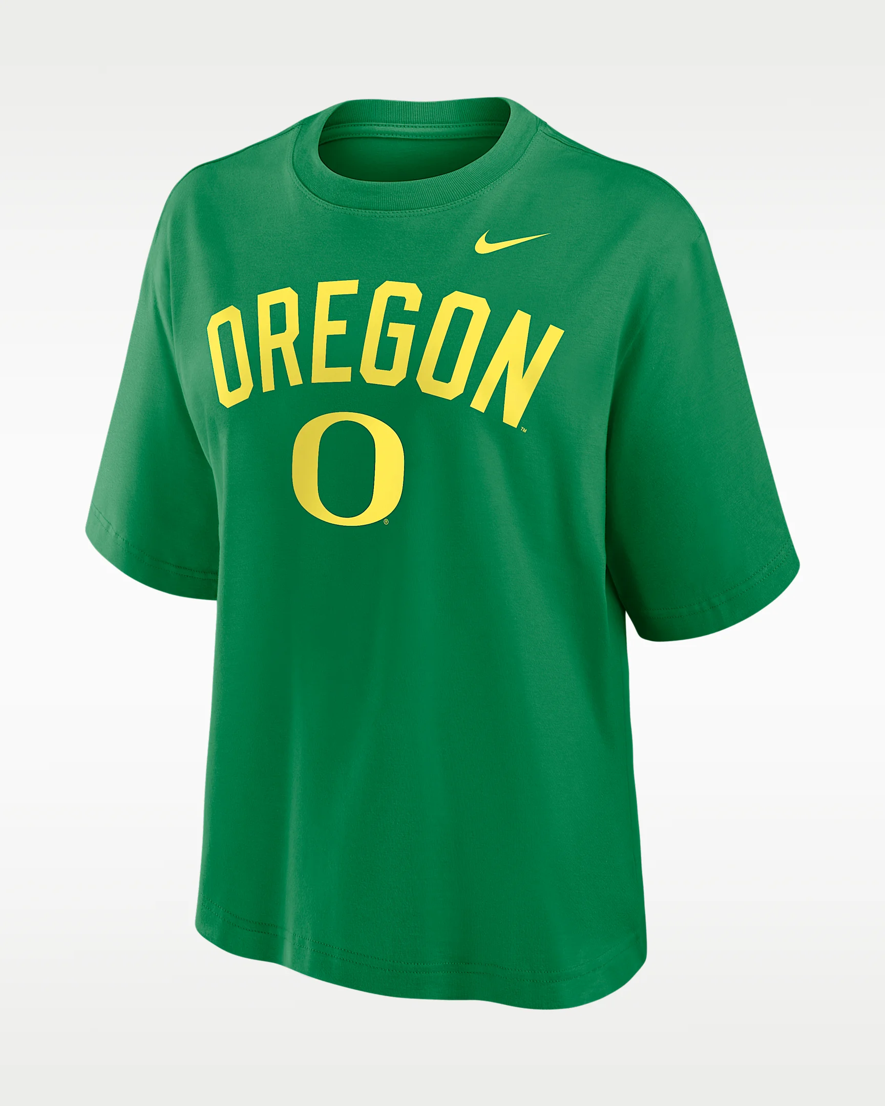 Oregon Arch Over Logo Boxy Women's Nike College T-Shirt - 1